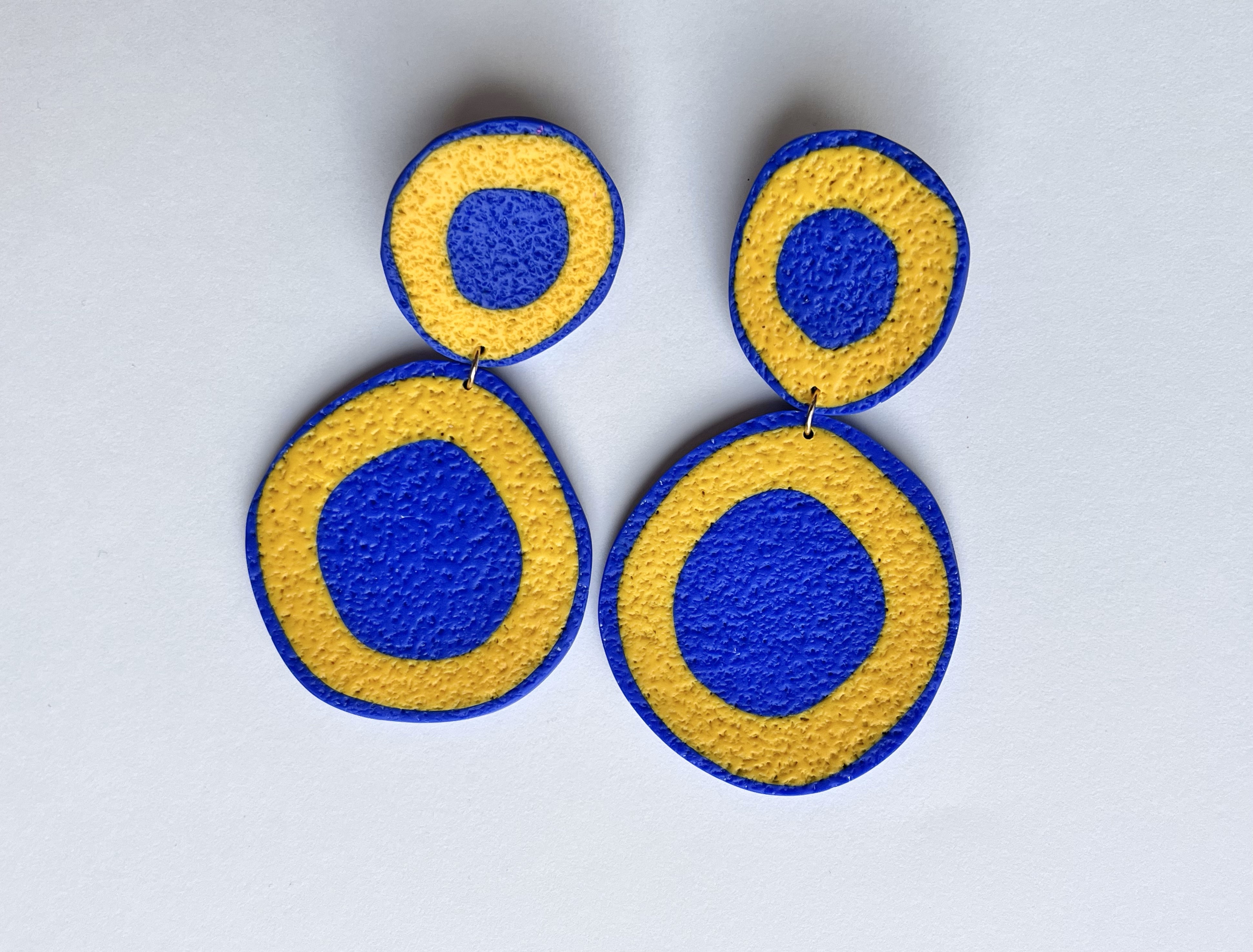 Bright and Bold Blue and Yellow