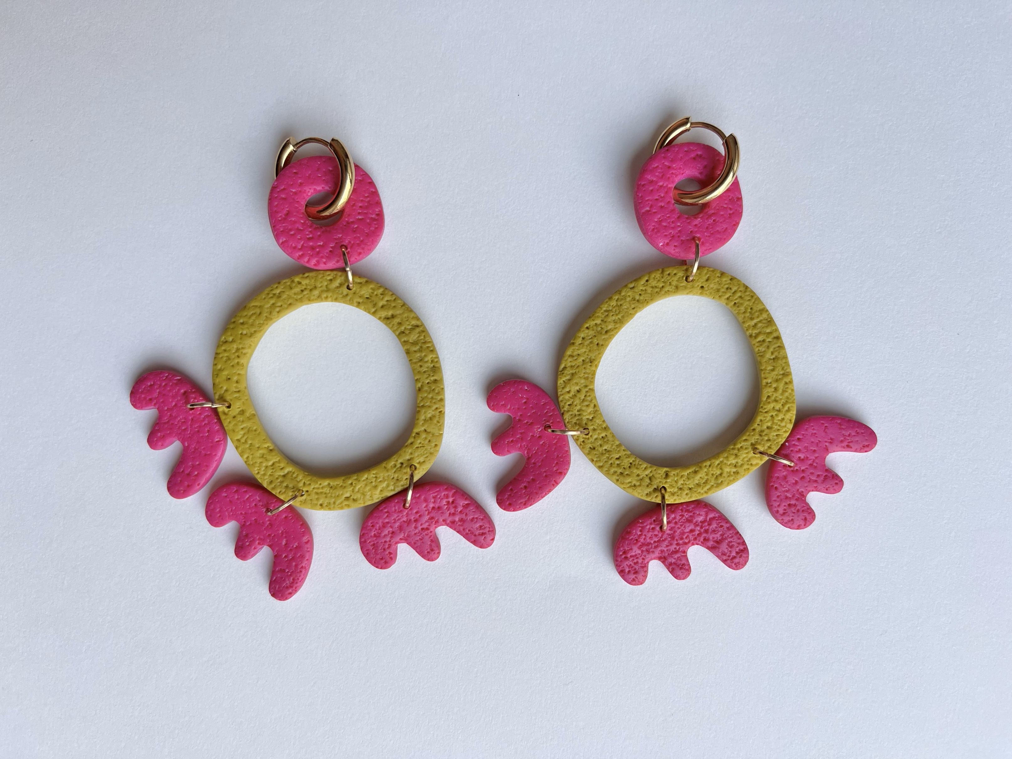 Bright & Bold funky hangers