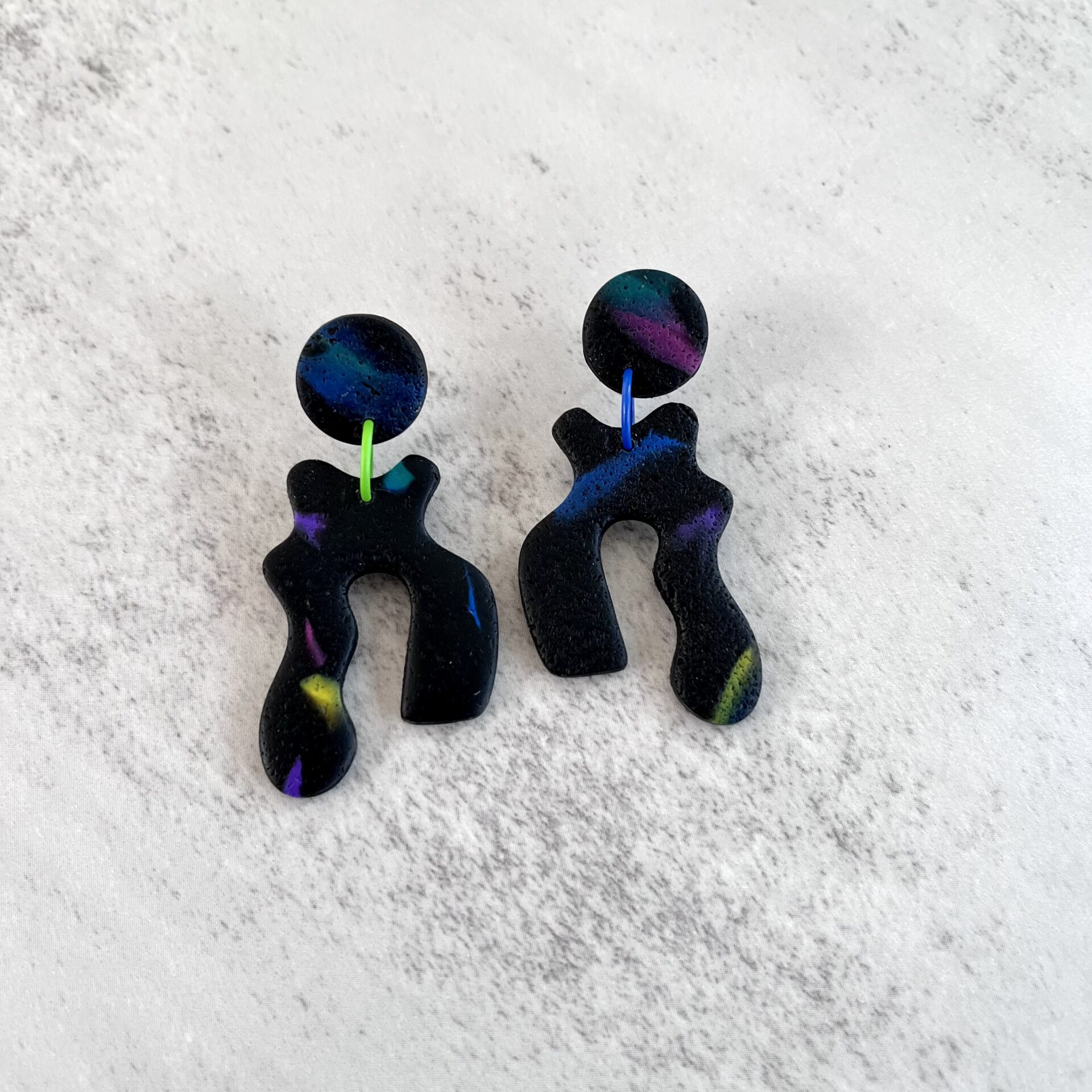 Graffiti Blobs black