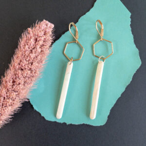 Frozen Yogurt Hexagon Pillars