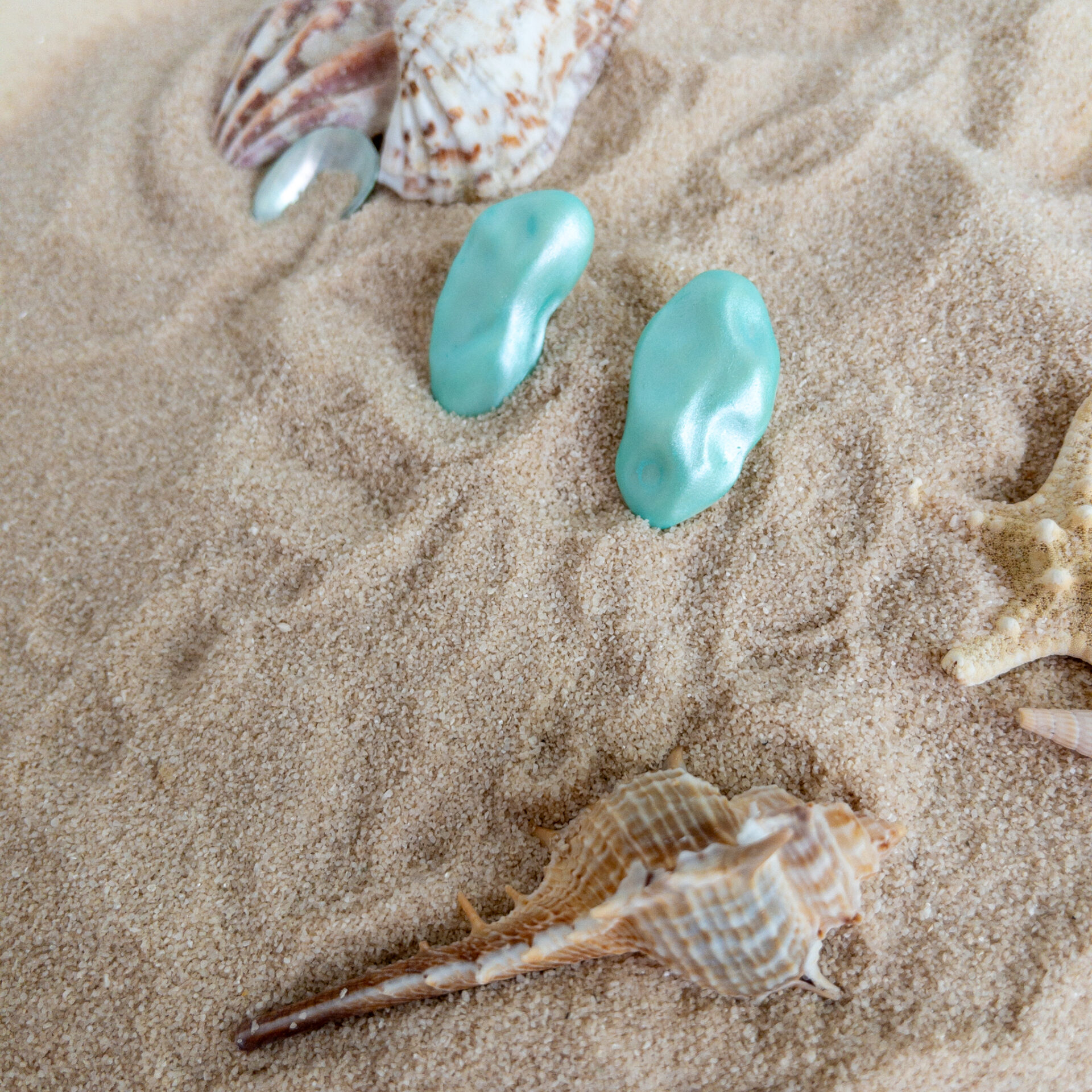 Mermaid Bluegreen Pearls 2